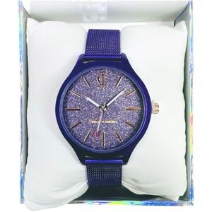 Juicy Couture Black Label Purple Sparkle Analog Watch - JC/1368PRPR